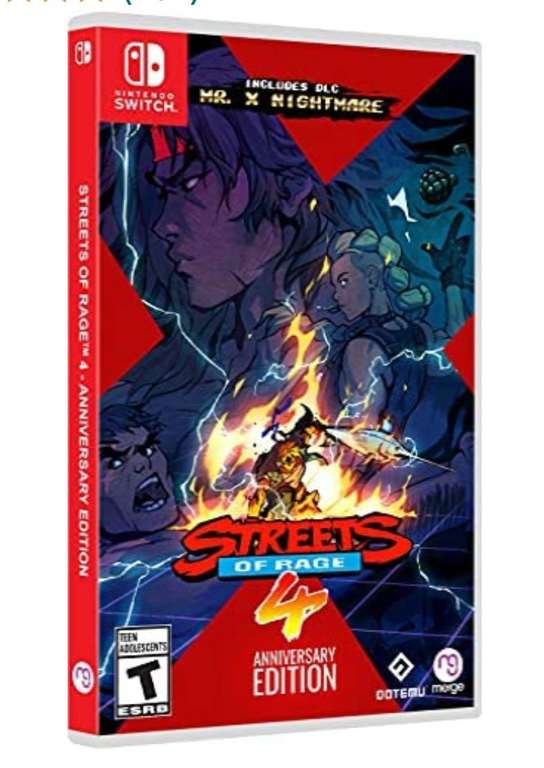 Streets of Rage 4 - Anniversary Edition for Nintendo Switch USA