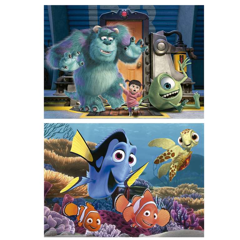 Set de 2 Puzzles Infantiles Disney Pixar