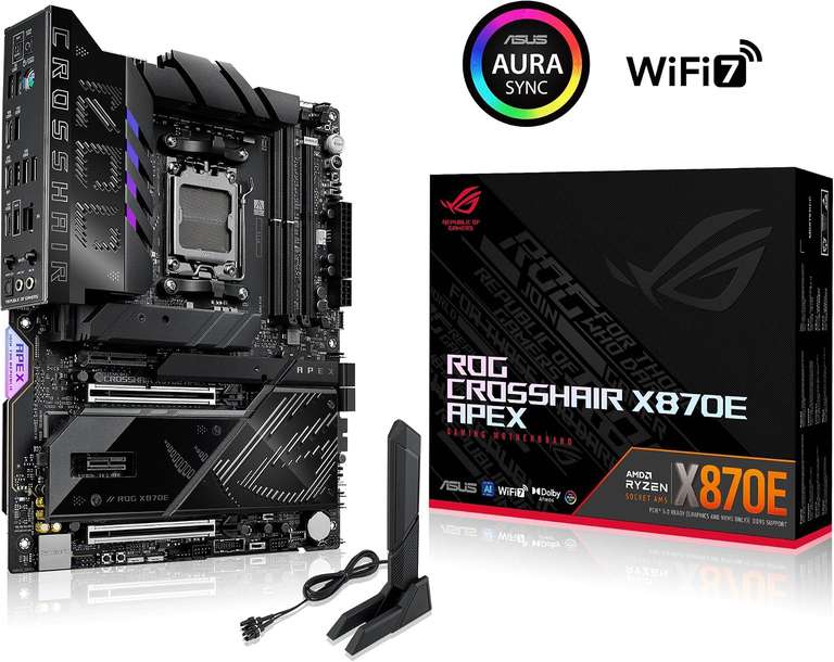 ASUS ROG Crosshair X870E Apex por 365,45 € | Amazon Segunda mano + 10% extra
