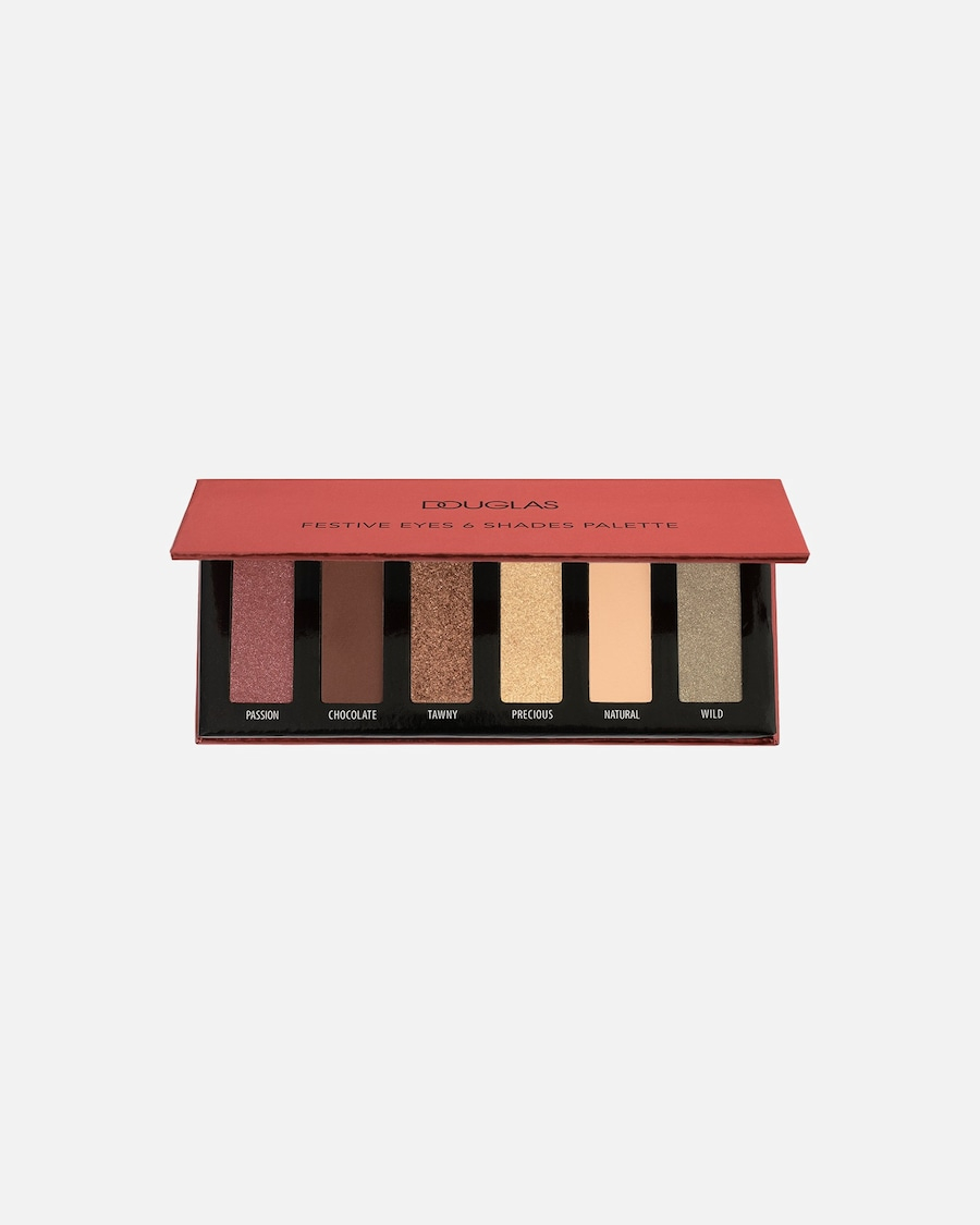 Sombra de ojos Unisex Douglas Collection Make-Up FESTIVE EYES 6 SHADES PALETTE 4.8 g