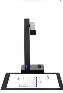 CZUR Shine 500 Pro Escáner de Documentos, Cámara de Documentos Portátil de 5 Megapíxeles para Hojas A4