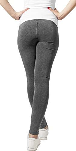 Leggings de mujer Denim Jersey, Pantalon Deporte Yoga Mujer, Casual Fitness Leggings , Suaves Elásticos y Cintura Alta, Tallas: XS-5XL