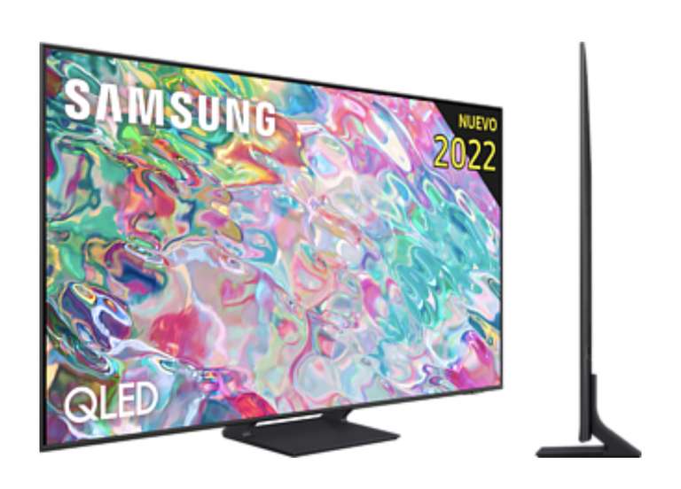 TV QLED 85" - Samsung QE85Q70BATXXC, QLED 4K, Procesador QLED 4K, Smart TV, Negro