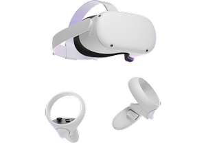Meta Quest 2: Gafas de realidad virtual de última generación con 128 GB de almacenamiento y elegante diseño blanco