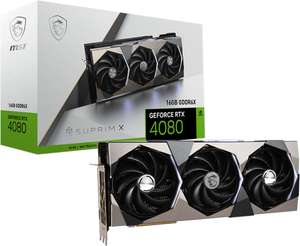 MSI GeForce RTX 4080 SUPRIM 16GB + Alan Wake 2 + Código de 60€ en Steam