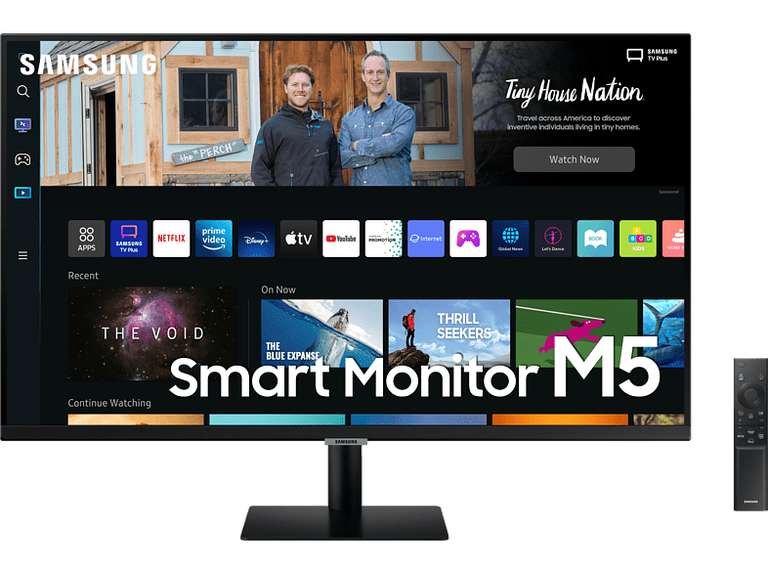 Monitor - Samsung LS32BM500EUXEN, 32", Full-HD, 4 ms, 60Hz, HDMI, Bluetooth, Negro