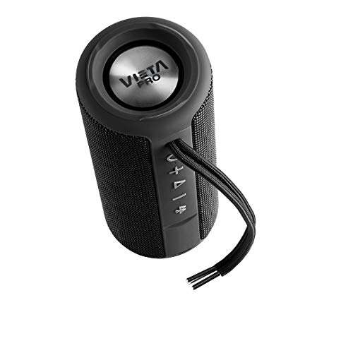 Vieta Pro Goody - Altavoz inalámbrico (True Wireless Bluetooth, Radio FM, Reproductor USB, aux-in, micrófono Integrado, IPX6