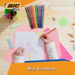BIC Kids Evolution ECOlutions Lápices para Colorear - colores Surtidos, Blíster de 24 unidades