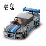 LEGO 76917 Speed Champions Nissan Skyline GT-R (R34) de 2 Fast 2 Furious