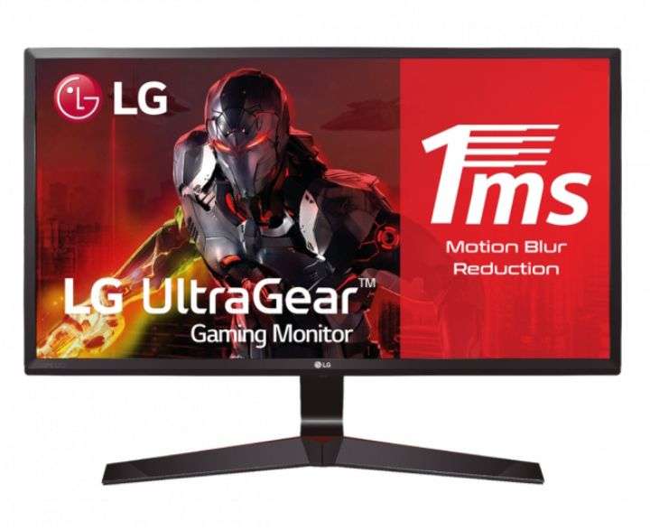 LG Monitor Gaming LG UltraGear 24" Panel IPS: 1920x1080p, 250cd/m², 1000:1, 1ms MBR, NTSC 72%