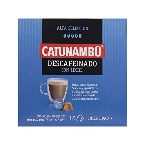 Catunambú, Cápsulas de café (Descafeinado con leche) - 160 g (16 cap)