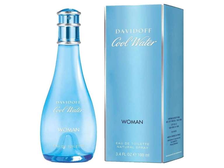 Perfume DAVIDOFF Cool Water Woman Eau de Toilette (100 ml