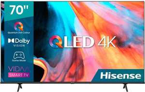 TV 70" QLED Hisense 70E7HQ - 4K 120Hz, Smart TV