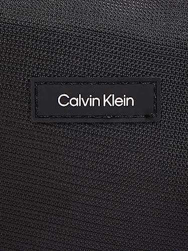 Calvin Klein Must T Reporter XS, Crossovers para Hombre, CK Negro, OS
