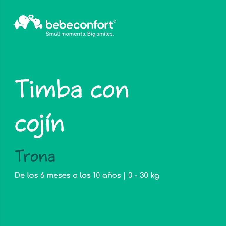 Trona Bebe Confort Timba + Cojín