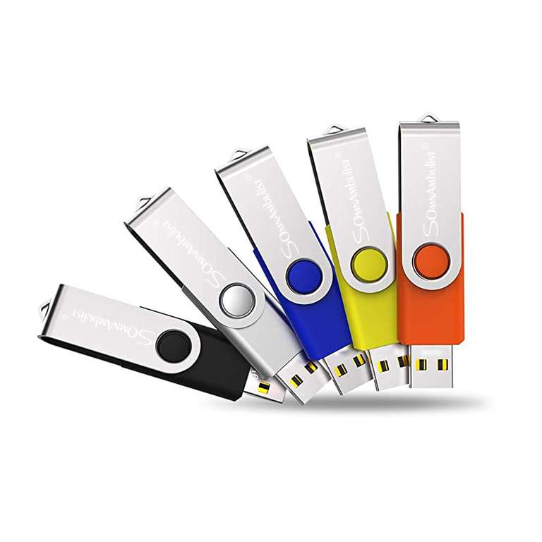Mini USB Pen Drive 128 (varias capacidades: desde 4GB = 2,99€)