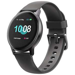 Smart Watch, Uwatch 2S Rastreador de Actividad Física para Hombres y Mujeres, Monitor de Frecuencia Cardíaca, Podómetro Impermeable de 5 ATM