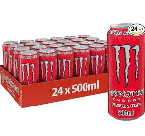 Monster Energy Ultra Red Bebida Energética Sin Azúcar 50cl Caja 24U