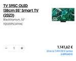 TV OLED Samsung 55’ S95C (1040€ tras reembolso)
