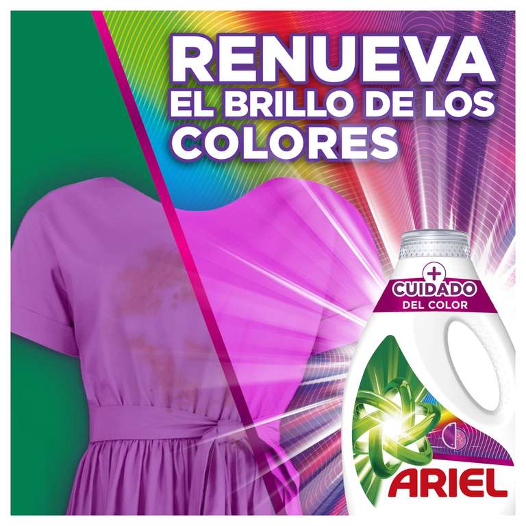 2x1 Ariel color detergente liquido 40 lavados