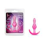 Plugs marca blush novelitis korek analny b yours curvy anal plug pink