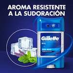 Gillette Clear Gel Desodorante Antitranspirante Cool Wave Para Hombre, 70 ml x 6