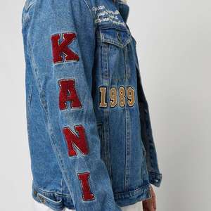 Karl Kani chaqueta vaquera hombre OG Patched Denim Jacket OG Patched Denim Jacket Vintage