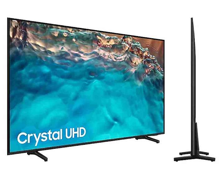 TV BU8000 Crystal UHD 138cm 55" Smart TV (2022) / 50" 342€ / 75" 712€