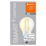 LEDVANCE Lámpara LED - E27 - blanco cálido - 2700 K - 5,50 W - Reemplaza las lámparas incandescentes 60W - SMART+ Filament Classic Dimmable