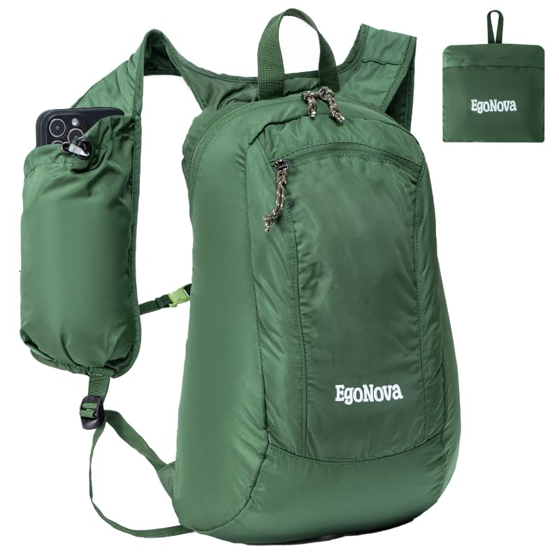 Mochila de senderismo plegable ligera de 12 l – Mochila impermeable