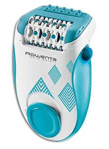 Rowenta Skin Spirit EP2910 -2 velocidades.Sistema anti dolor,24 pinzas, cepillo limpiador, accesorio zonas sensibles y bolsita de viaje