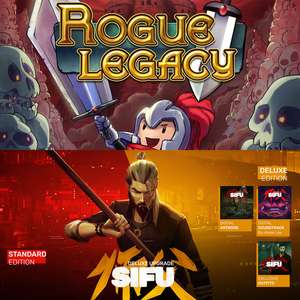 GRATIS :: Juego Rogue Legacy, Sifu Deluxe Edition y Recompensas (Fall Guys, Warframe, Among Us,Cult of the Lamb) | The Game Awards