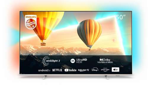 TV LED 127 cm (50") Philips 50PUS8057/12, 4K UHD, Smart TV // 55" por 424€