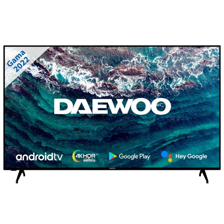 TV LED (65") Daewoo 65DM55UA, 4K UHD Android TV