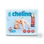 Chelino, Talla 5, Pack de 6x30 (180 pañales). 0'14€/ud