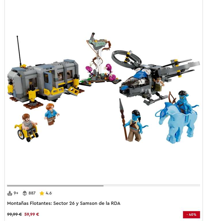 Varios sets rebajados de LEGO