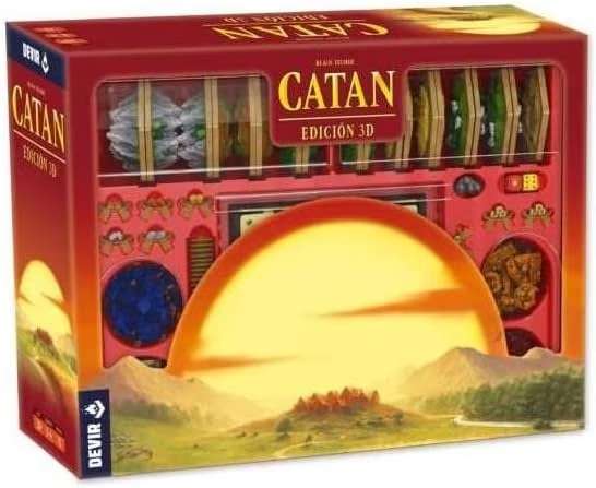 Catan 3D Edición Coleccionista - Juego de Mesa [Disponible en algunas Tiendas]