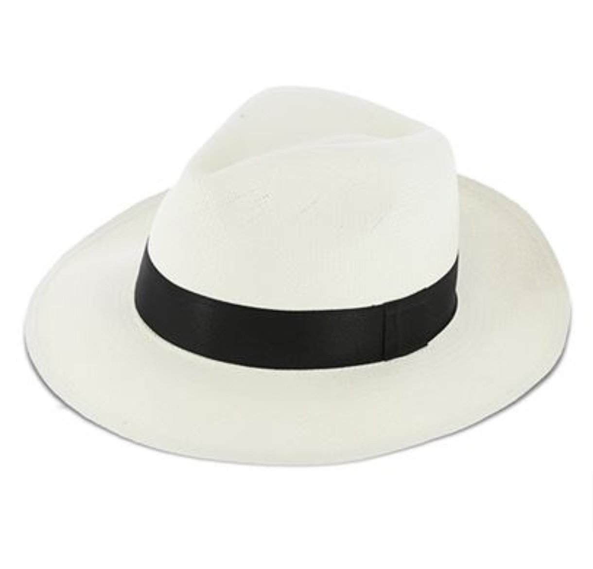 Sombrero Panamá Blanco (Con el flow entre Michael Jackson y Moncho Chavea) - Talla 60/61