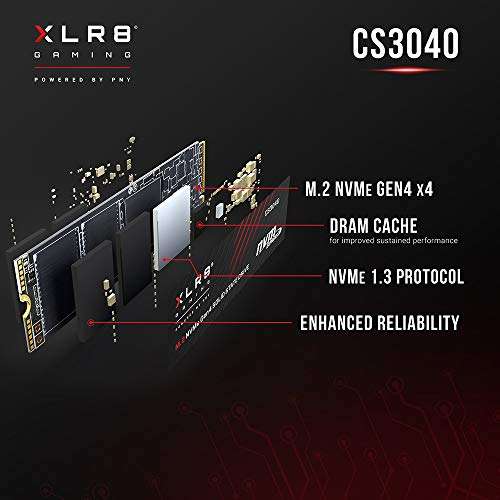 SSD CS3040 M.2 GEN4 2TB INT