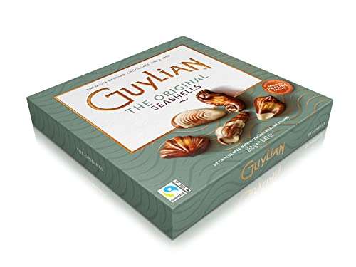 Guylian Bombones Chocolate Belga, Chocolates rellenos de Praliné de Avellanas, 22 unidades - 250 g