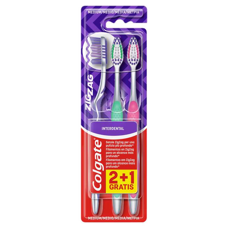 Imagen de 2 X Colgate ZigZag, Cepillo de Die