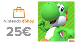 Tarjeta Nintendo Eshop de 25 euros