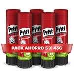 Pack de 5 Pritt Stick Barra Adhesiva 5x43 g ( las grandes )