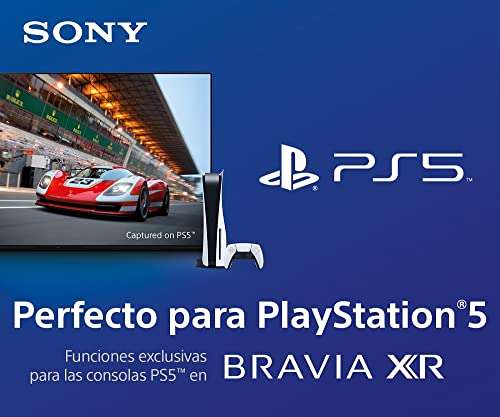 Sony BRAVIA XR - 75X90K/P 75 pulgadas, 4K/P HDR, 120Hz y HDMI 2.1 para PS5
