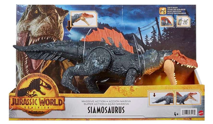 Jurassic World Dominion Massive Action Siamosaurus Dinosaurio figura de  acción, juguete +4 años (Mattel HDX51) » Chollometro