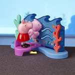 Peppa Pig - Peppa's Adventures - Peppa en el Acuario - Juguete Preescolar: 4 Figuras y 4 Accesorios