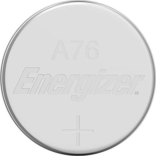 Energizer - Pack de 2 pilas especiales LR44/A76, una pila para una necesidad, sin mercurio añadido y potencia para dispositivos pequeños