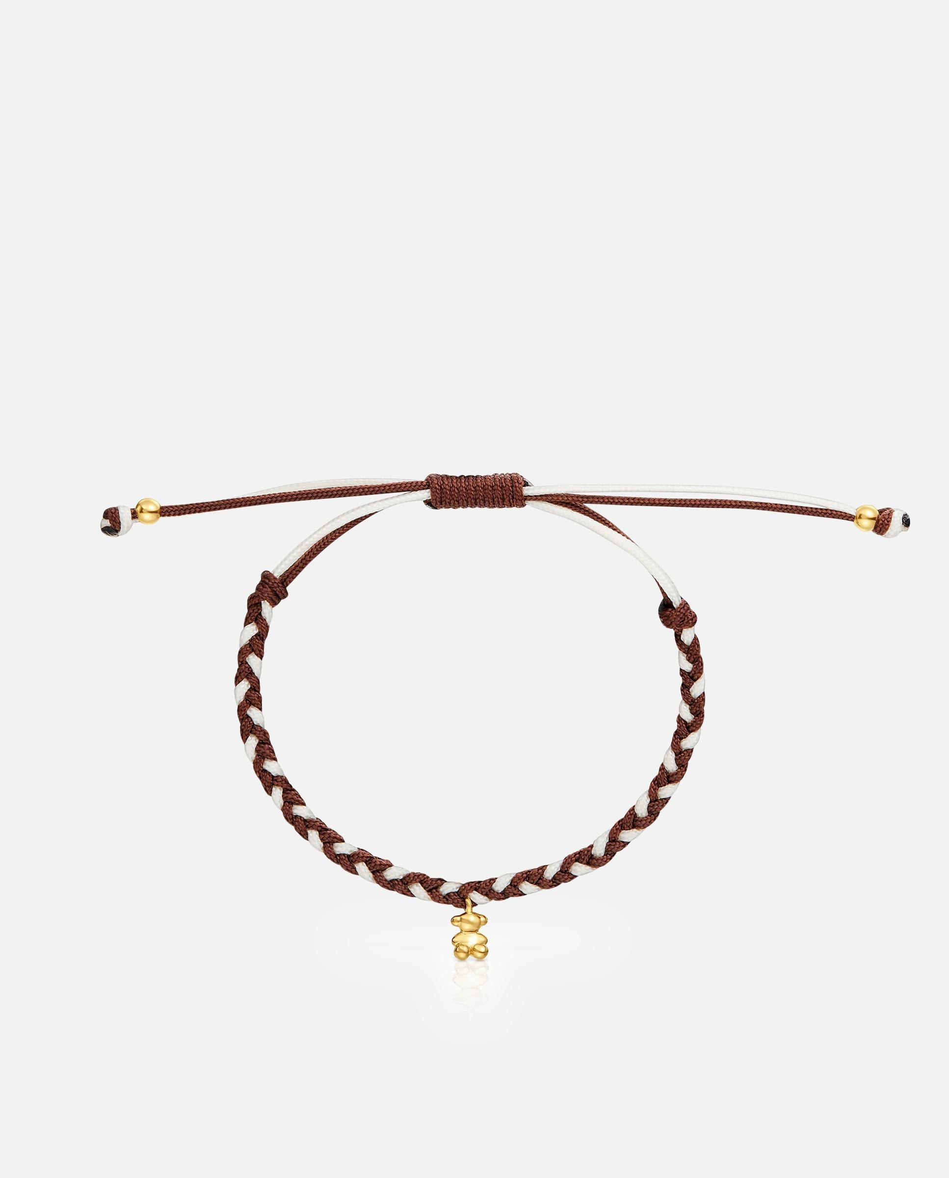 Pulsera Tous con oso bañado en oro