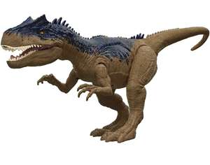 Jurassic World Allosaurus Ruge y Ataca, Figura de Juguete con Movimientos y Sonidos