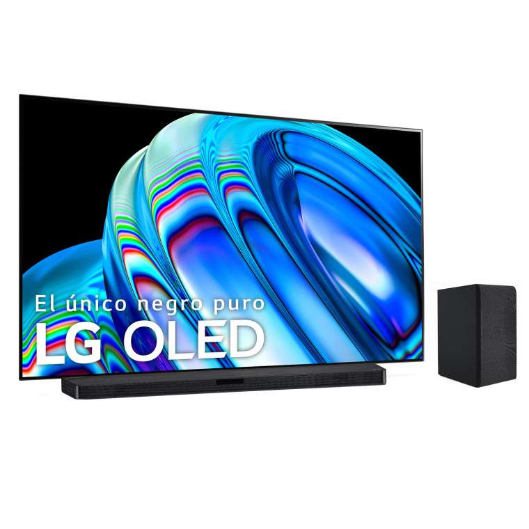 TV LG OLED 4K Gaming + Barra de Sonido LG SN4R con Dolby Atmos